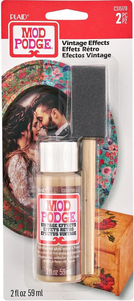Vintage Effects Kit with Foam Brush — Mod Podge, view 3