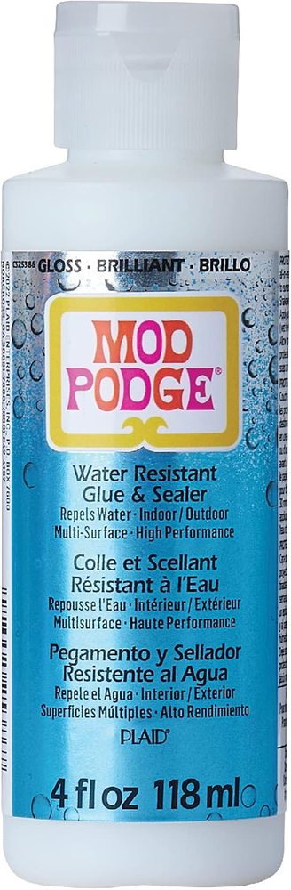 Water Resistant Glue and Sealer, 4 oz — Mod Podge, view 2
